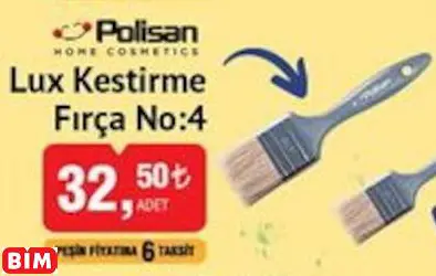 POLİSAN LUX KESTİRME FIRÇA NO:4 POLİSAN LUX KESTİRME FIRÇA NO:4